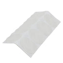 Pack of 8 Adhesive Tenor Saxophone Mouthpiece Patches Pads Cushions 0.8mm White Wind Instrument Parts