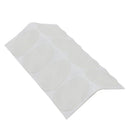 Pack of 8 White Adhesive Silicone Tenor Sax Mouthpiece Patches Pads 0.3mm for Saxophonist Beginner