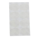 Pack of 8 White Adhesive Silicone Tenor Sax Mouthpiece Patches Pads 0.3mm for Saxophonist Beginner