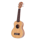 21'' Zebrawood Soprano 4 String Ukelele Guitar Acoustic Musical Instrument
