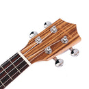 21'' Zebrawood Soprano 4 String Ukelele Guitar Acoustic Musical Instrument