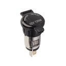 Universal Motorcycle Motorbike Cigarette Lighter With Waterproof Cap Black