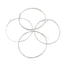 4pcs/Set Bronze Wound Replacement Strings for Mandolin Accessory Gold+Silver