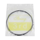 1 Lot of 6 Pieces Acoustic Guitar Strings Set for Guitar Lovers White+ Black