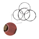 Finest 4PCS Black Replacement Nylon Strings DIY for Ukulele 4 String Hawaii Guitar Accessory