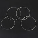 Durable 1 Lot Ukulele 4 Strings Set 4 String Guitar Replacement Parts White for Ukulele /4 String Guitar