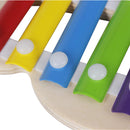 1 Set 5-notes Multi-colored Xylophone Handheld Piano Toys for Baby Kids Musical Toys Gift