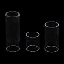 1 Set 28/50/69mm String Finger Slide Glass Bottle Neck for Electric Guitar