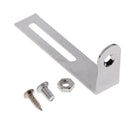 Durable Metal Electric Guitar Pickguard Scratch Plate Mount Support with Screws Silver