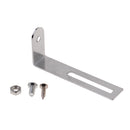 Durable Metal Electric Guitar Pickguard Scratch Plate Mount Support with Screws Silver