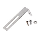 Durable Metal Electric Guitar Pickguard Scratch Plate Mount Support with Screws Silver