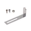 Durable Metal Electric Guitar Pickguard Scratch Plate Mount Support with Screws Silver