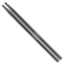 Durable 1 Pair Metal 5A Bass Drum Drumsticks Mallet Rods Drum Set Accessory for Drummer