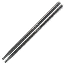 Durable 1 Pair Metal 5A Bass Drum Drumsticks Mallet Rods Drum Set Accessory for Drummer