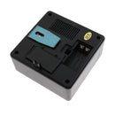 Mini Portable Guitar Amlifier Speaker Parts for Electric Guitar Practice 4.72x4.72x2.36inch Black
