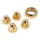 Finest Copper Trumpet Mouthpiece with Convertible 3C 2C 7C 3B 2B Head Cups Rim Storage Box Set