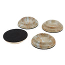 Pack of 4 Plastic Round Piano Caster Cup Feet Pad Floor Carpet Protector for Upright/Grand Piano Parts