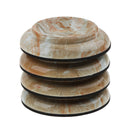 Pack of 4 Plastic Round Piano Caster Cup Feet Pad Floor Carpet Protector for Upright/Grand Piano Parts