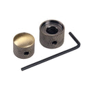 Double Layer Guitar Stacked Knob Buttons with Wrench for Guitar Lovers Bronze