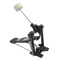 Single Spring Bass Drum Pedal with Drum Wool Beater for Musical Instrument 12.99x5.51x9.45inch