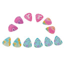 12 Pieces Guitar Plectrum Pick Box Package for Musical Instrument Parts