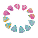 12 Pieces Guitar Plectrum Pick Box Package for Musical Instrument Parts