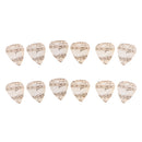 Pack of 12 Acoustic Guitar Ukulele Picks for Guitar Bass Ukulele Parts Accessories