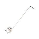 Silver Metal Plating Baritone Trombone Euphonium Lyre for Marching Baritone Parts