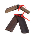 1 Set Wooden Finger Castanets Allegro Chinese Traditional Musical Instrument