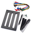 Effect Pedal Board Bracket Electric Guitar Effect Pedal Cable for Guitar14.57x10.63x0.79inch