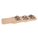 Wooden Jingle Stick Hand Shaker Percussion for Preschool Musical Instrument