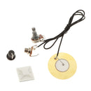 Prewired Pickup Piezo Transducer Amplifier Set for Acoustic/Classical Guitar Accessory