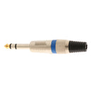 6.35mm 1/4inch Stereo Headphone Jack Plug Audio Adapter Connector Nickel Plated
