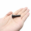 Durable Ebony 4/4 3/4 Size Violin Tail Nail for Fasten Tailpiece DIY Violin Reolacement Parts