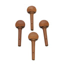 4 Pieces Jujube Wood Violin Tuning Pegs Replacement Parts for Violinist 2.48x0.83x0.43inch