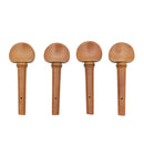 4 Pieces Jujube Wood Violin Tuning Pegs Replacement Parts for Violinist 2.48x0.83x0.43inch