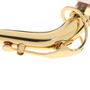 Durable Brass Saxophone Sax Neck Gold Lacquer for Eb Alto Saxophone Accessory