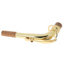 Durable Brass Saxophone Sax Neck Gold Lacquer for Eb Alto Saxophone Accessory