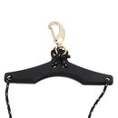 Durable Leather Saxophone Neck Shoulder Strap Sax Belt with Hook Stage Accessory