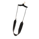 Durable Leather Saxophone Neck Shoulder Strap Sax Belt with Hook Stage Accessory