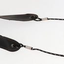 Durable Leather Saxophone Neck Shoulder Strap Sax Belt with Hook Stage Accessory
