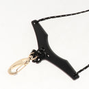 Durable Leather Saxophone Neck Shoulder Strap Sax Belt with Hook Stage Accessory