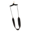 Durable Leather Saxophone Neck Shoulder Strap Sax Belt with Hook Stage Accessory