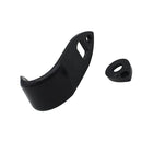 1 Set Metal Saxophone Thumbrests Sax Thumb Finger Support Cushion Pretector Black for Saxophonist
