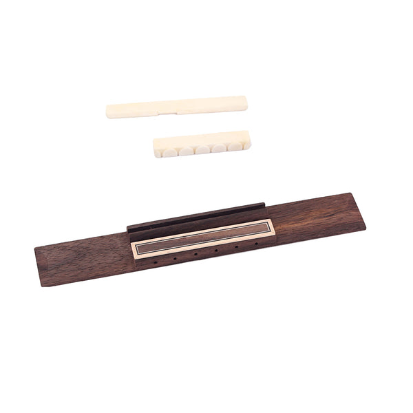 1 Set Guitar Bridge Endpin 2 Pieces of Classic Guitar Bridge Saddle Bone Nuts