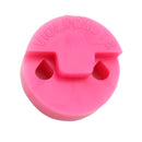 Durable Rubber Violin Mute Sordine Pink DIY String Instrument Accessory