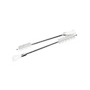 2 Pieces Soft Cleaning Brush Sound Hole Cleaner for Saxophone Clarinet Flute Accessories