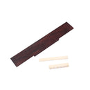 Rosewood Classical Guitar Bridge&Bone Slotted Saddle Nut Set for Guitar Parts Accessories