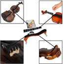 1 Set 4/4 Full Size Violin Replacement Shoulder Rest String 5 Forks Mute Fingerboard Marker for Violinist