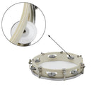 Wooden Tambourine Drum Bell Toy Kids Musical Percussion Instrument